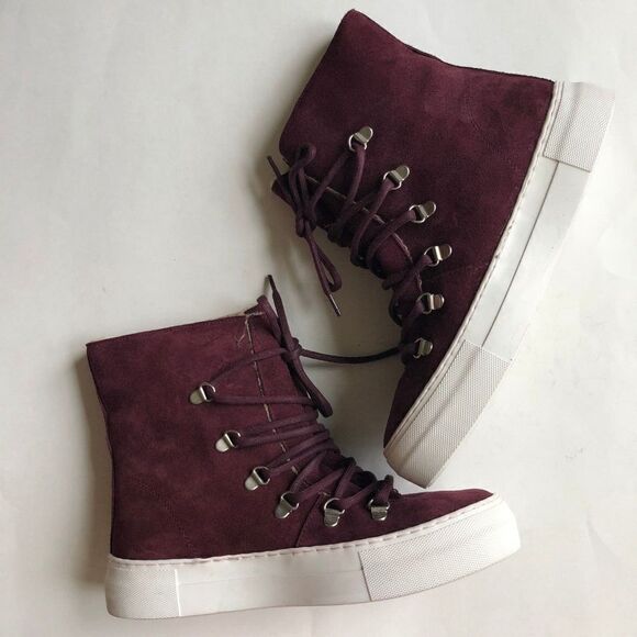 JC Play Womens Sneaker Platform Boots Lace Up - Picture 6 of 8